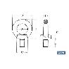 ANILLA ELEVACION MACHO DIN 580 M-10 INOX VENTA UNITARIA