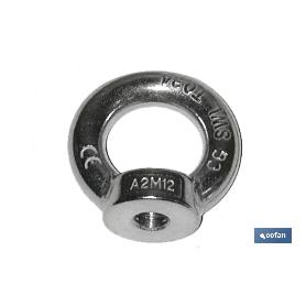ANILLA ELEVACIÓN HEMBRA DIN 582 INOX M-6 VENTA UNITARIA