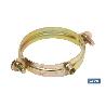 ABRAZADERA METALICA M-6 PARA TUBO  63MM. VENTA UNITARIA