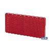 CATADIÓPTRICO RECTANGULAR ROJO 71 X 35 MM CON ADHESIVO