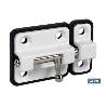 PASADOR BASE PLÁSTICO CROMO MATE 80 MM VENTA UNITARIA
