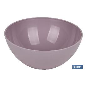 Bol modelo albahaca 950ml rosa palo 17x7cm venta unitaria BOL MODELO ALBAHACA 950ML ROSA PALO 17X7CM VENTA UNITARIA