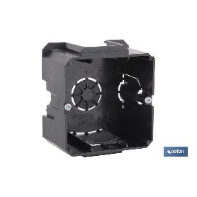 Caja empotrar mecanismos universal 67x77x42 5 entradas tubo venta unitaria CAJA EMPOTRAR MECANISMOS UNIVERSAL 67X77X42 5 ENTRADAS TUBO VENTA UNITARIA