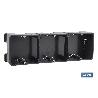 CAJA EMPOTRAR MECANISMOS UNIVERSAL 65X65X40 9 ENTRADAS TUBO VENTA UNITARIA