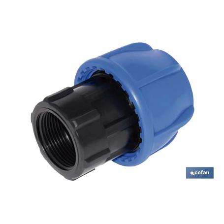 ENLACE ROSCA HEMBRA PP PN16 63 X 2  VENTA UNITARIA