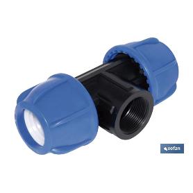 TE 90° ROSCA HEMBRA PP PN16 50 X 3/4 X 50  VENTA UNITARIA