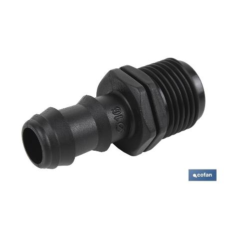 ENLACE MIXTO Ø16MM-1/2 VENTA UNITARIA