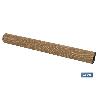 ALFOMBRA ANTIDESLIZANTE RUGOSA BEIGE 130 X 70 CM