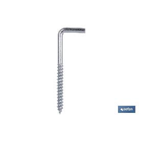 Alcayata roscada inox a2 ø3,0x30mm   caja 50 unid. ALCAYATA ROSCADA INOX A2 Ø3,0X30MM   CAJA 50 UNID.