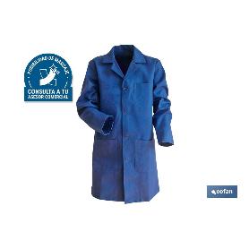 BATA AZUL OSCURA LIMEUR 100% ALGODÓN T-XXS