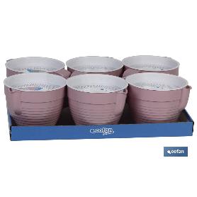 Grasera colador 500ml modelo albahaca rosa palo 16.5x12x10cm   caja 6 unid. GRASERA COLADOR 500ML MODELO ALBAHACA ROSA PALO 16.5X12X10CM   CAJA 6 UNID.