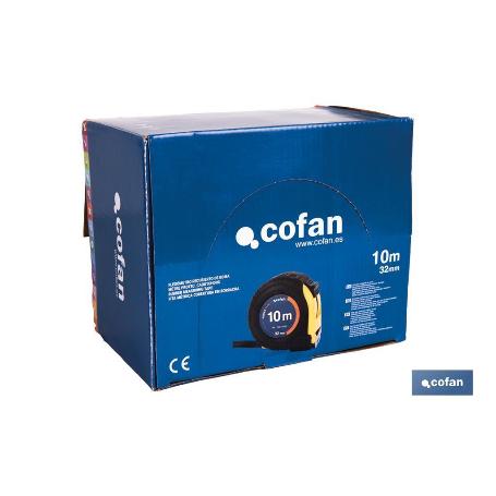 EXPOSITOR DE FLEXÓMETROS CON PROTECCIÓN DE GOMA 32 MM X 10 M 6 UDS.