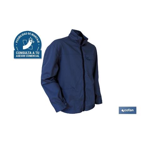 CHAQUETA TRABAJO WANKEE 245GMS/M AZUL MARINO T-XS