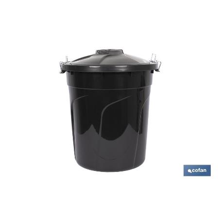 CUBO BASURA ASAS METÁLICAS 51 L