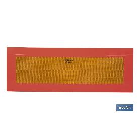 PLACA V-6 PARA VEHICULOS LARGOS 565X200MM.