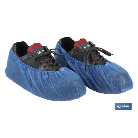 CUBREZAPATO AZUL CPE   CAJA 100 UNID.