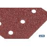 HOJA DE LIJADO LIJADORA ORBITAL 8 AGUJEROS 114 X 140 MM G 100   CAJA 5 UNID.