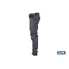 PANTALÓN DE TRABAJO LOKI ELASTANO 215 G/M2 GRIS ANTRACITA TALLA 46