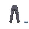 PANTALÓN DE TRABAJO LOKI ELASTANO 215 G/M2 GRIS ANTRACITA TALLA 52