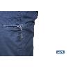 BERMUDAS DE TRABAJO TYR ELASTANO 215 G/M2 AZUL MARINO CON DETALLES GRISES TALLA 56