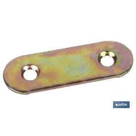 PLACA DE UNIÓN 75 X 20 MM VENTA UNITARIA