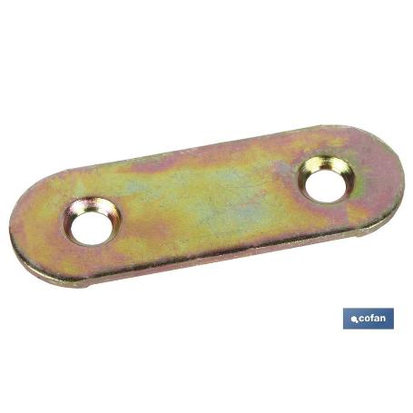 PLACA DE UNIÓN 75 X 20 MM VENTA UNITARIA