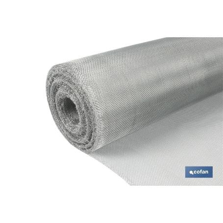 MALLA MOSQUITERA ALUMINIO G-16X16 (1.2X25 M) VENTA UNITARIA