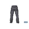 PANTALÓN DE TRABAJO HEIMDALL ELASTANO 280 G/M2 GRIS OSCURO CON DETALLES NEGROS TALLA 40