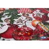 ROLLO DE MANTEL RESINADO ANTIMANCHAS ENCANTO NAVIDEÑO 75% ALGODÓN 25% POLIÉSTER 1,40 X 15 M