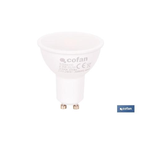 BOMBILLA LED GU10 4.9W 450 LM 3000K