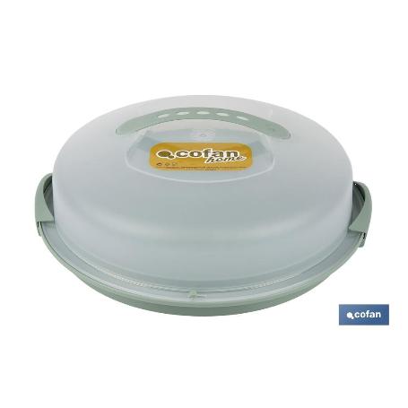 TARTERA REDONDA VERDE OPACA PAVLOVA CON ASAS Ø34,5 X 11 CM VENTA UNITARIA