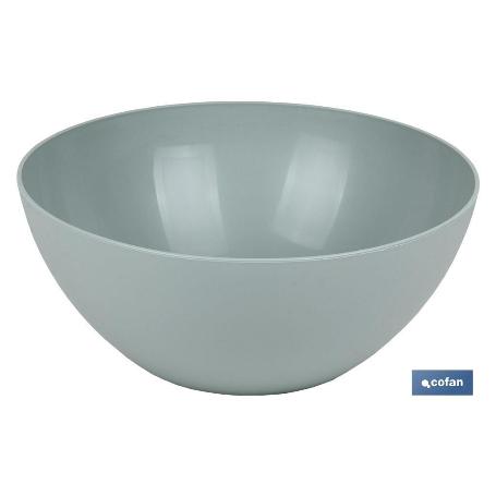 ENSALADERA MODELO ALBAHACA 3.5 L COLOR PIEDRA 26.5X12CM VENTA UNITARIA