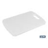 TABLA CORTE CON ASA BLANCO 34X24X1.5CM MODELO CHIPS