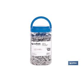 TACO NYLON PA-6 M-8X40 BOTE DE 500 UDS.