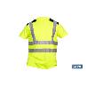 CAMISETA DE ALTA VISIBILIDAD MODELO ATLAS AMARILLA Y NEGRA TALLA XL