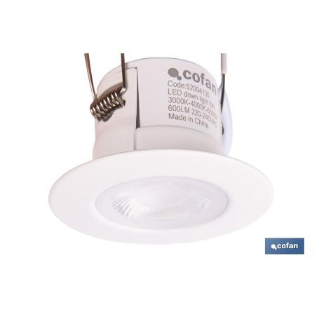 DOWNLIGHT ESTANCO 6 W IP65 600 LM 3 CCT Ø80 X 50 MM