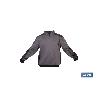 SUDADERA RANGER CUELLO CREMALLERA 280GMS AZUL-NEGRO T-M
