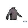 SUDADERA RANGER CUELLO CREMALLERA 280GMS AZUL-NEGRO T-S